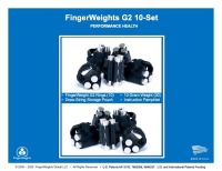 FingerWeights G2 10 set