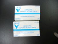 Adhesive Remover Wipes Unscented, 100/Box