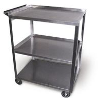 Stainless Steel Cart Model Mc311 - 3 Shelf With Handle