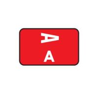 Laminated Alpha Labels Complete Set