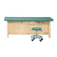 Treatment Table With Enclosed Cabinet & Drawer