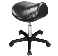 Master® Massage Equipment Ergonomic Swivel Saddle Stool