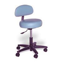Doctor Stool W/Back Support 18-23 Adj Ht