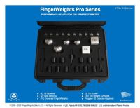 Finger Weights Pro Series -stainless