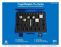 Finger Weights Pro Series - Tungsten