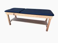 Treatment Table 30” x 78”Natural Wood, W/Lift Back,Wooden Shelf, and Nose Hole