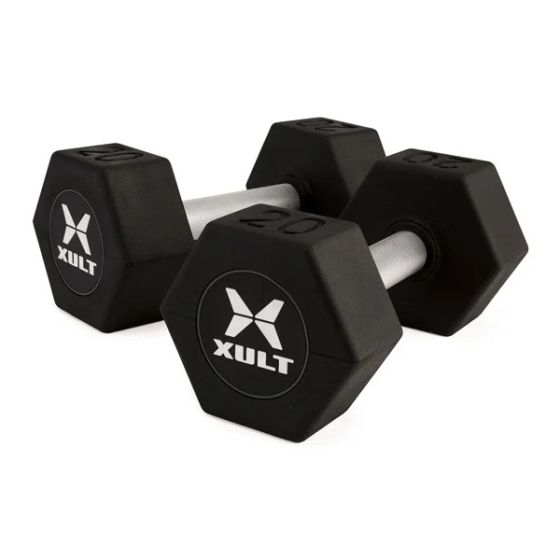 Xult Urethane Hex Plus Dumbbells - Pair