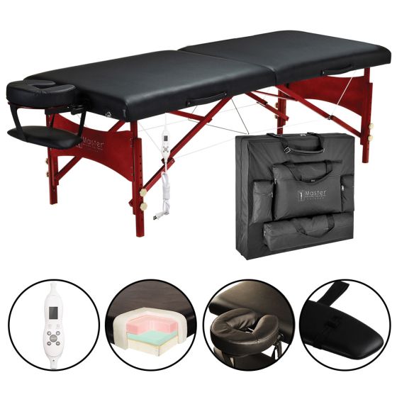 Master® Massage Roma™ Portable Massage Table with Therma-Top®