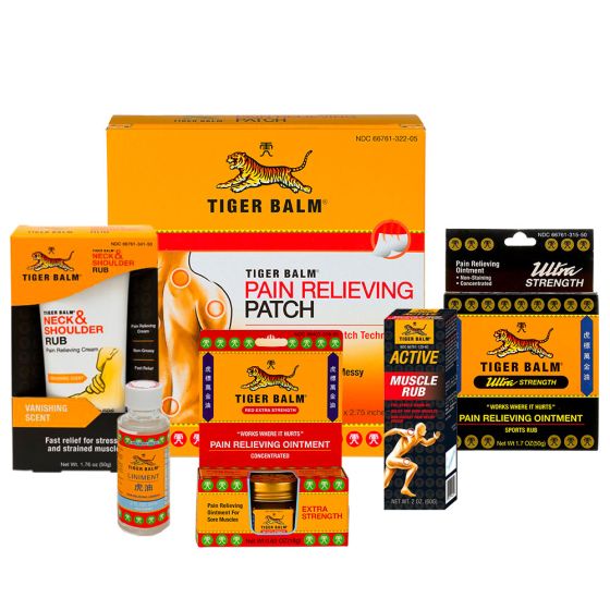 Tiger Balm® Analgesics - Topical Pain Relieving Ointment