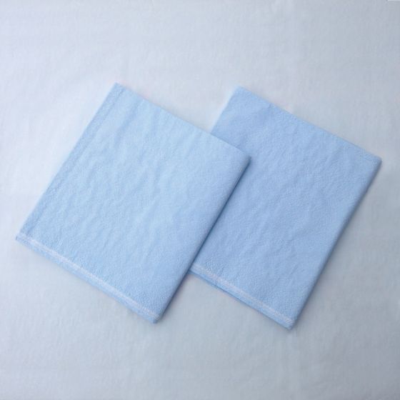 TIDI&reg; Ultimate Tissue/Poly/Tissue Blue Drape Sheets
