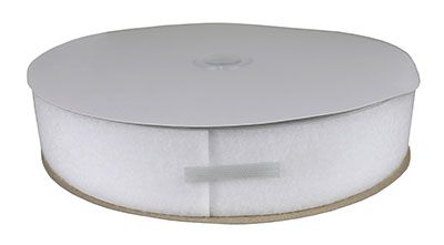 Velcro 2 loop, 25 yard, white