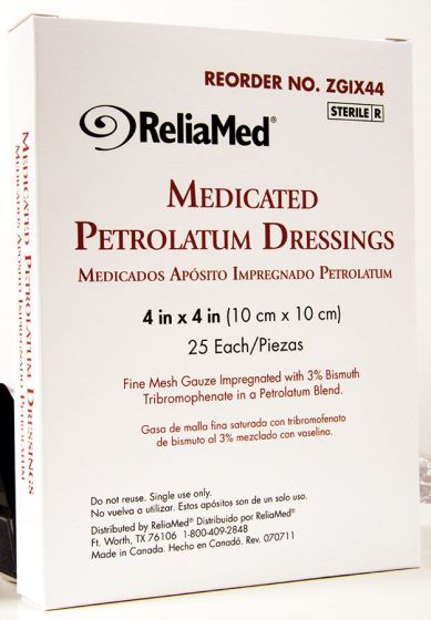 Xeroform Petrolatum Gauze Dressing