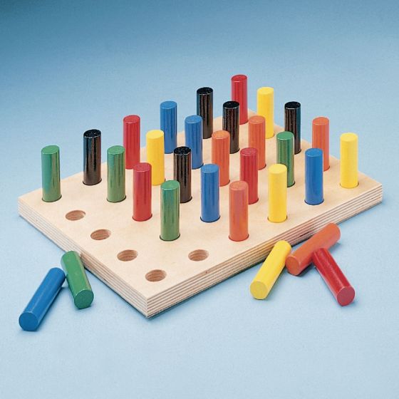 Sammons Peg Board With Round Pegs