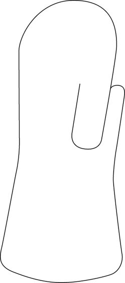 Orfit® Eco Black NS Pre-Cuts Intrinsic Anti-Spastic Hand Splint