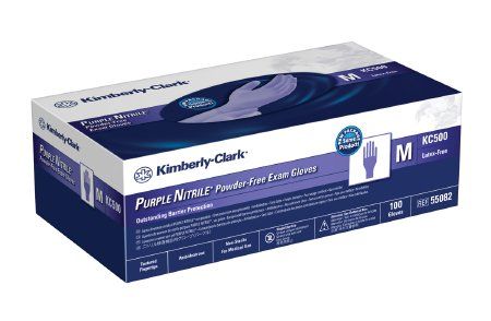 Exam Glove Purple Nitrile® NonSterile Purple Powder Free Nitrile