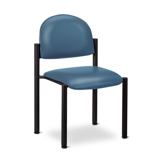 Clinton Premimum Side Chair Wthout Arms-Blk Frame