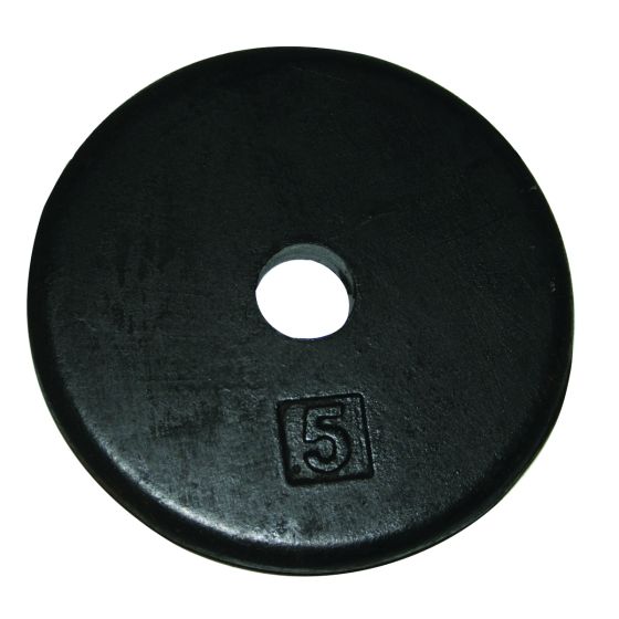 Iron Disc 1 Diameter Standard Weight Plates 