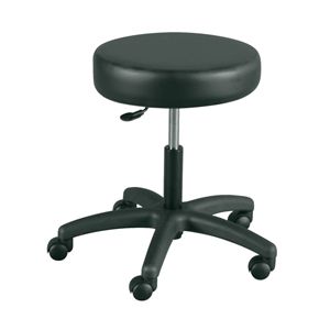 Winco Gas Lift Stool Black