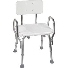 Shower Chair with Backrest - Each