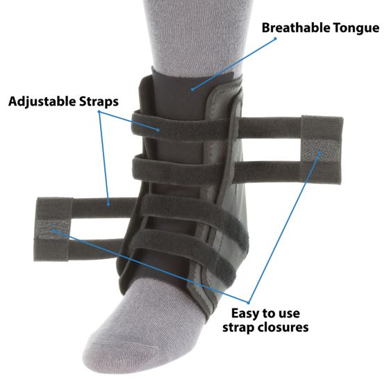 Swedeo Easy Lok Ankle Brace