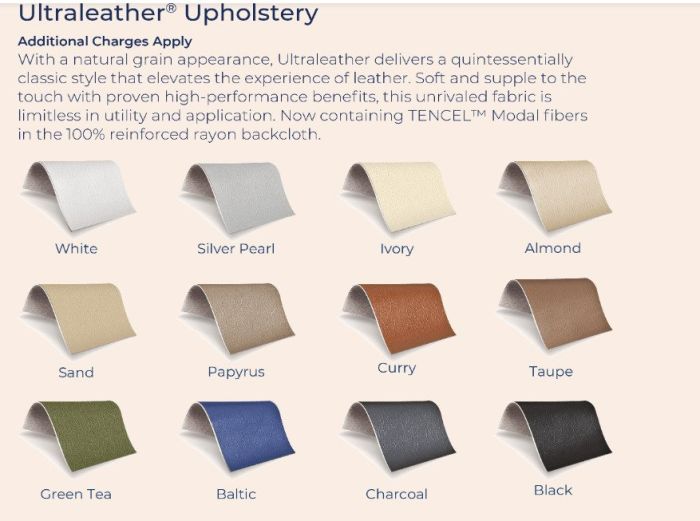 Living Earth Crafts® Ultraleather® or Promessa® Upholstery Upgrade