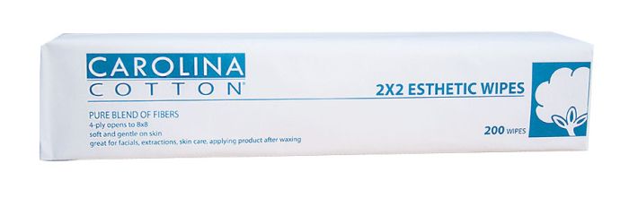 Carolina Cotton® Cotton Wipe 2 x 2 200 count
