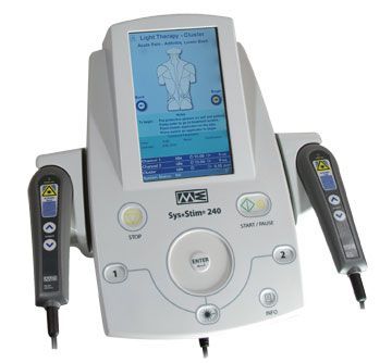 Mettler 2 Channel Stimul. Device W/Light Therapy