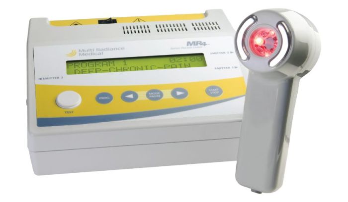 Multi Radiance Mr4 Base & Laser Stim W/ Carry Case