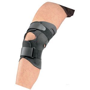 DermaDry Wrap Around Knee Support With Hinges