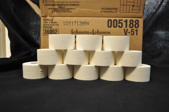 Coach Athletic Tape 1 1/2'X15yds, 32/Case