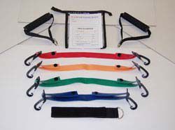 Dura-Band Complete Exercise System, 4 Bands