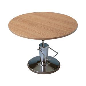 Hausmann Round Hydraulic Lift Table