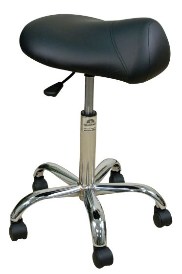 Oakworks® Professional Saddle Stool 19-25H