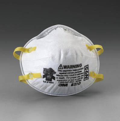 3M N95 Particulate Respirator Model 8210  Box Of 20