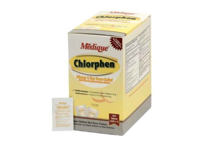 Medique Chlorphen 4mg Tablets Bx/250