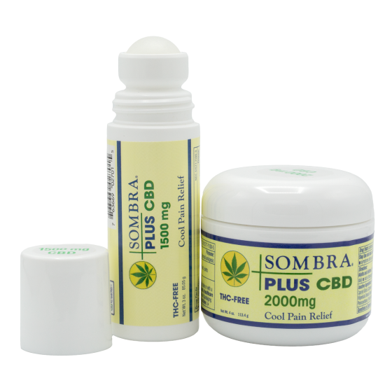 Sombra® PLUS CBD Cool Therapy Natural Pain Relieving Gel