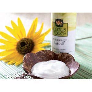 Lotus Touch Organic Naturals™ Massage Lotion - Ideal for Deep Tissue Massage