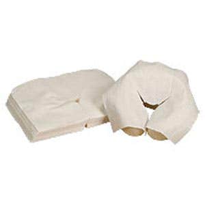 EarthLite®Disposable Face Cradle Covers for Standard Massage Table Headrests - Case of 1000