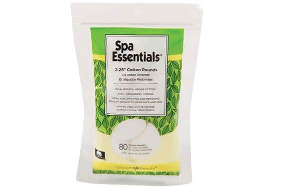  Spa Essentials 2.25 Cotton Rounds