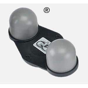 Two Ball Applicator Frm Rubber For G5 Massagers