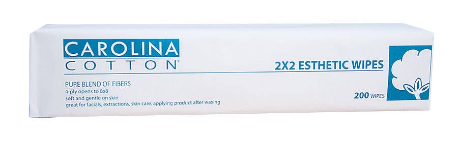 Carolina Cotton® Cotton Wipe 2 x 2 200 count