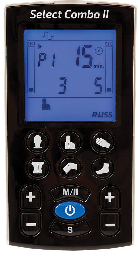 2nd Generation InTENSity Select Combo II - Digital TENS, NMES, IFRussian
