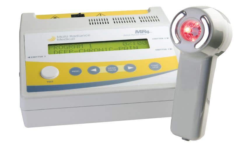 Multi Radiance Mr4 Base & Laser Stim W/ Carry Case