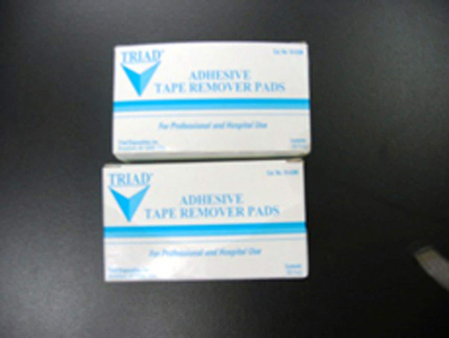 Adhesive Remover Wipes Unscented, 100/Box