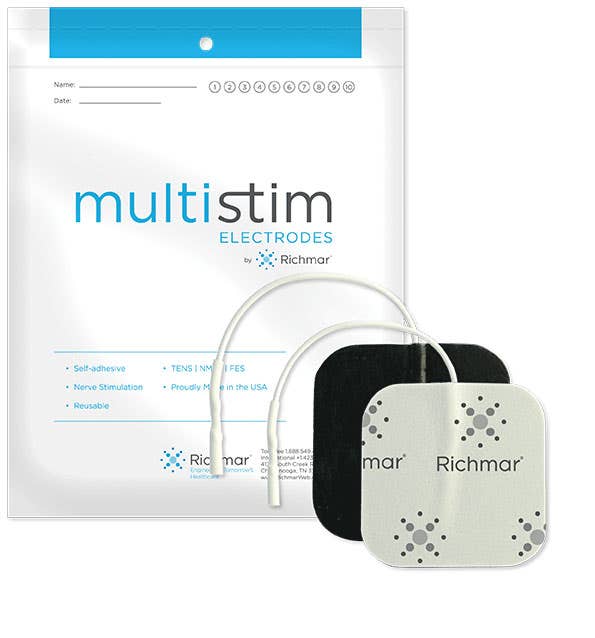  RichMar MultiStim Foam Electrodes - 4 per Package