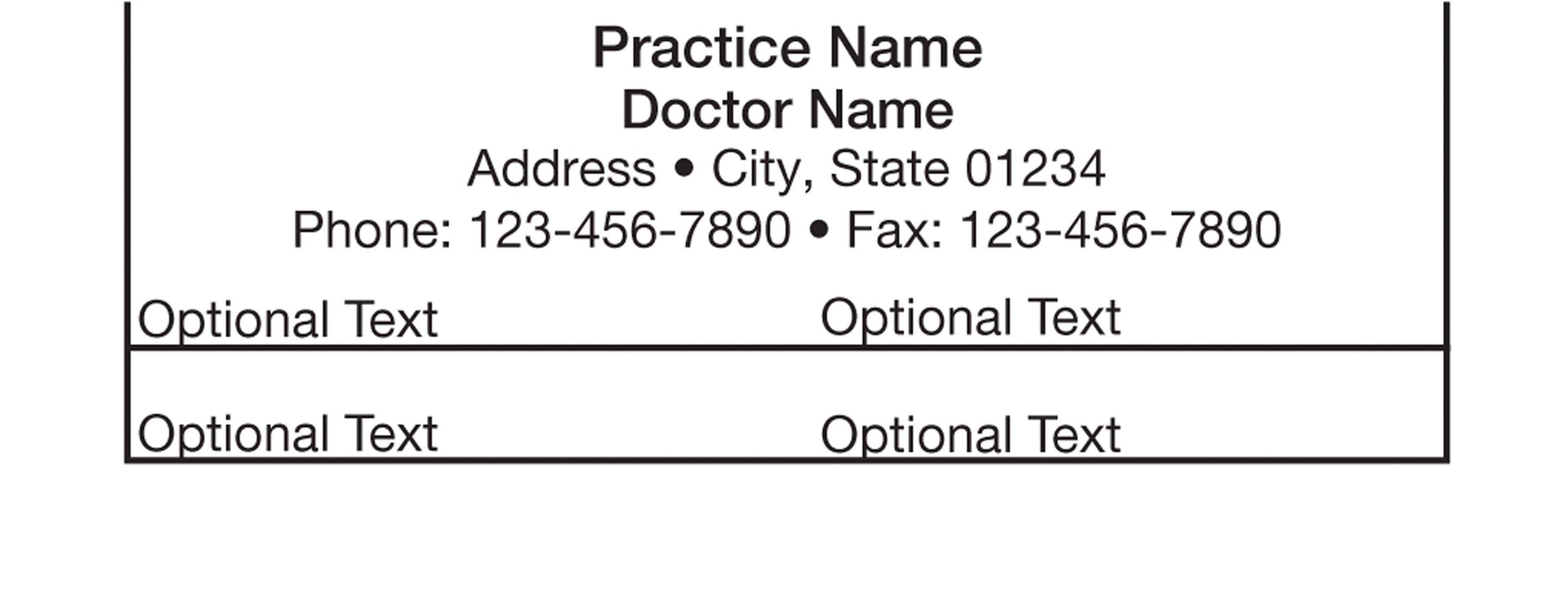 X-Ray ID Printer Cards Printed Form, 1000/Box