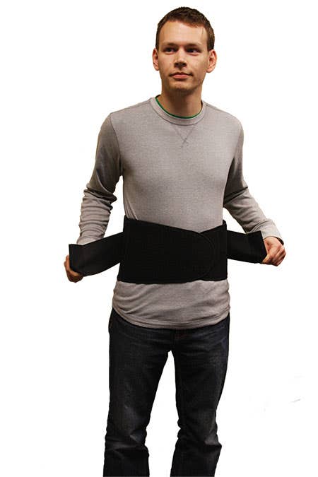Double Pull Closure Back Brace