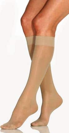 Womens UltraSheer Support Knee High-Stockings, 8 - 15 mmHg