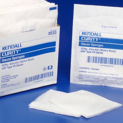 Sterile Gauze 4 X 4 12-Ply, 50/Box