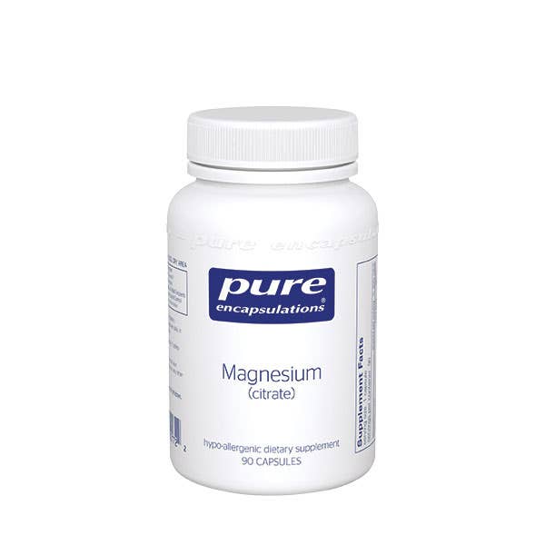 Pure Encapsulations Magnesium Citrate 90 Caps/Btl